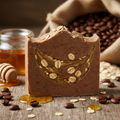 Coffee Oatmeal Goat Milk Honey Clay Soap