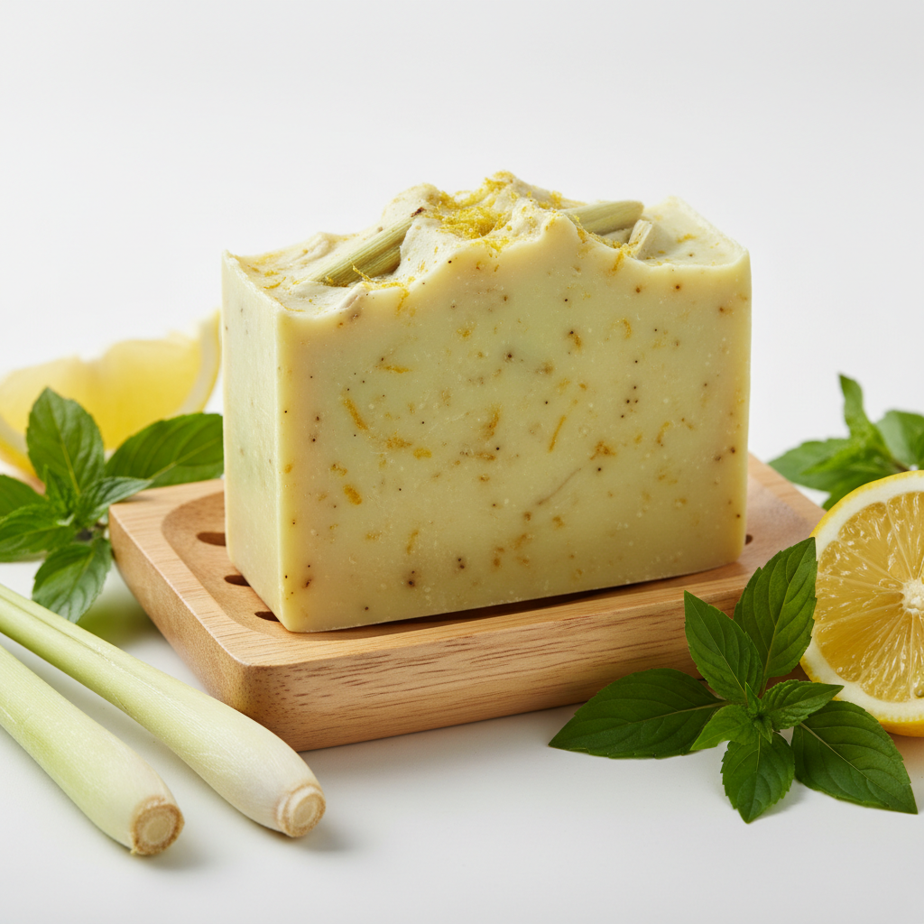 Lemongrass Honey Clay Soap